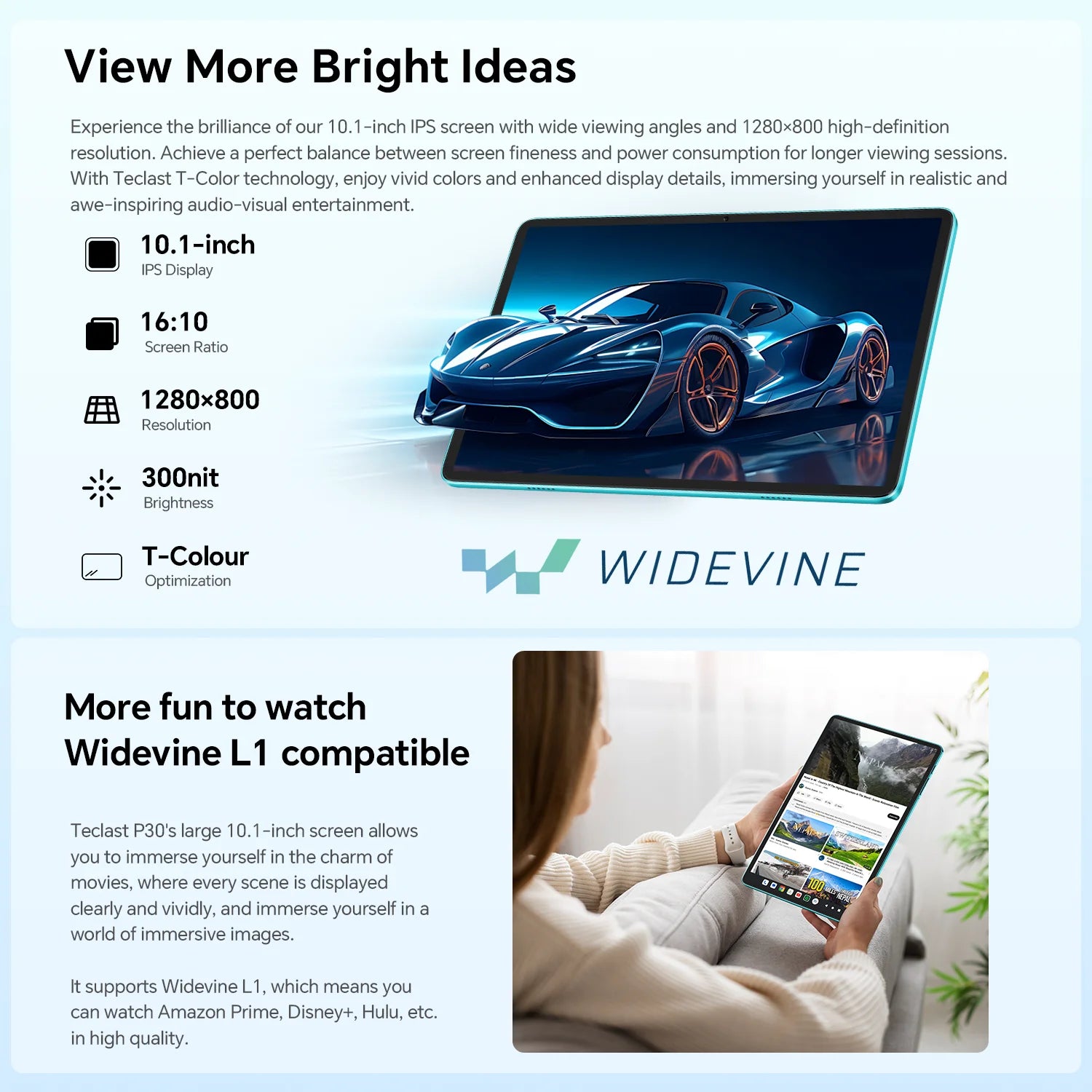 Tablet TECLAST P30 – Android 14, ecrã IPS, 12GB RAM, Octa-Core Tablet TECLAST P30 – Android 14, ecrã IPS, 12GB RAM, Octa-Core